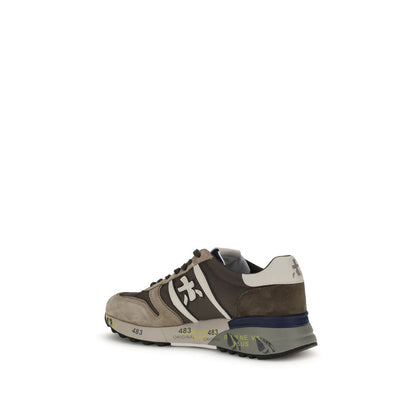 Premiata Multicolor Calf Leather Bos Taurus Low Top Sneakers