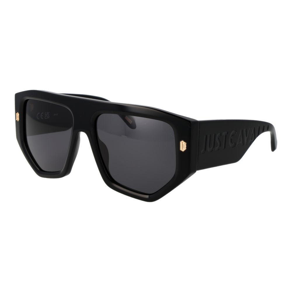 Just Cavalli Black Cellulose Acetate Sunglasses