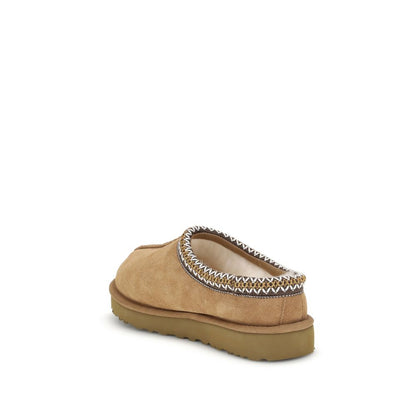 UGG Beige Leather Mules