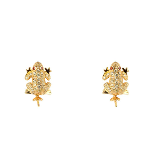 Lancaster Gold Silver Earrings