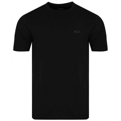 Diesel Black Cotton T-Shirt