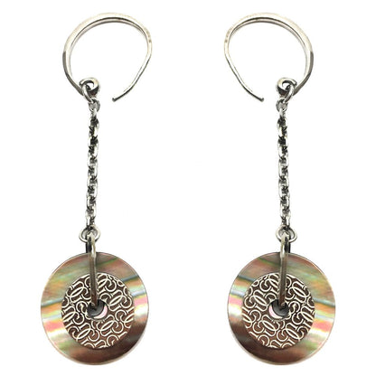 GC Silver Stainless Steel Earrings