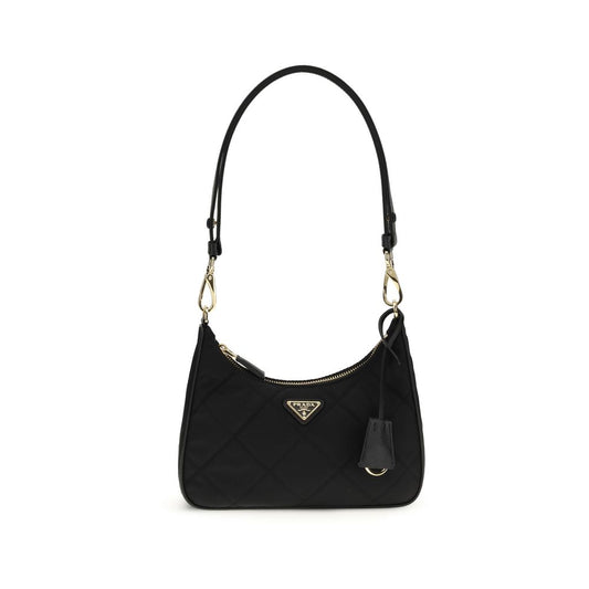 Prada Black Recycled Polyamide Shoulder Bag