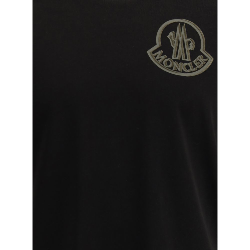 Moncler Black Cotton Sportswear