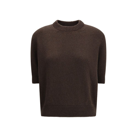 Khaite Brown Cashmere Cashmere Sweater