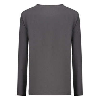 North Sails Black Cotton Women T-Shirt