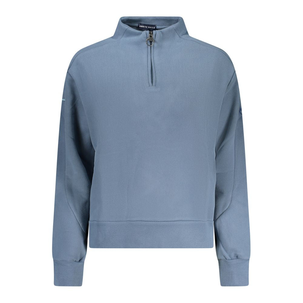 North Sails Blue Cotton Women's Sweatshirt