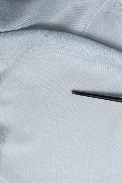 Dolce & Gabbana Light Blue Cashmere Knitted Shawl Scarf