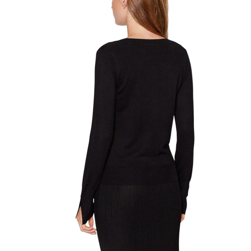 Guess Black Viscose Cardigan
