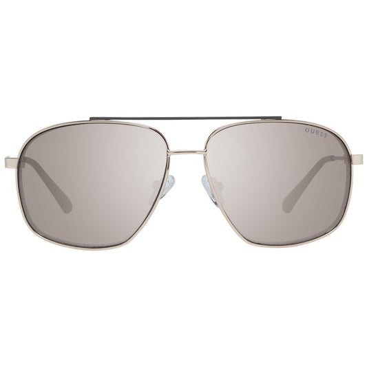 Guess Gold Metal Sunglasses