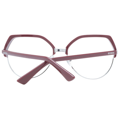 Guess Burgundy Plastic Glasses (Frames)
