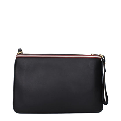 Bally Black Leather Crossbody Bag