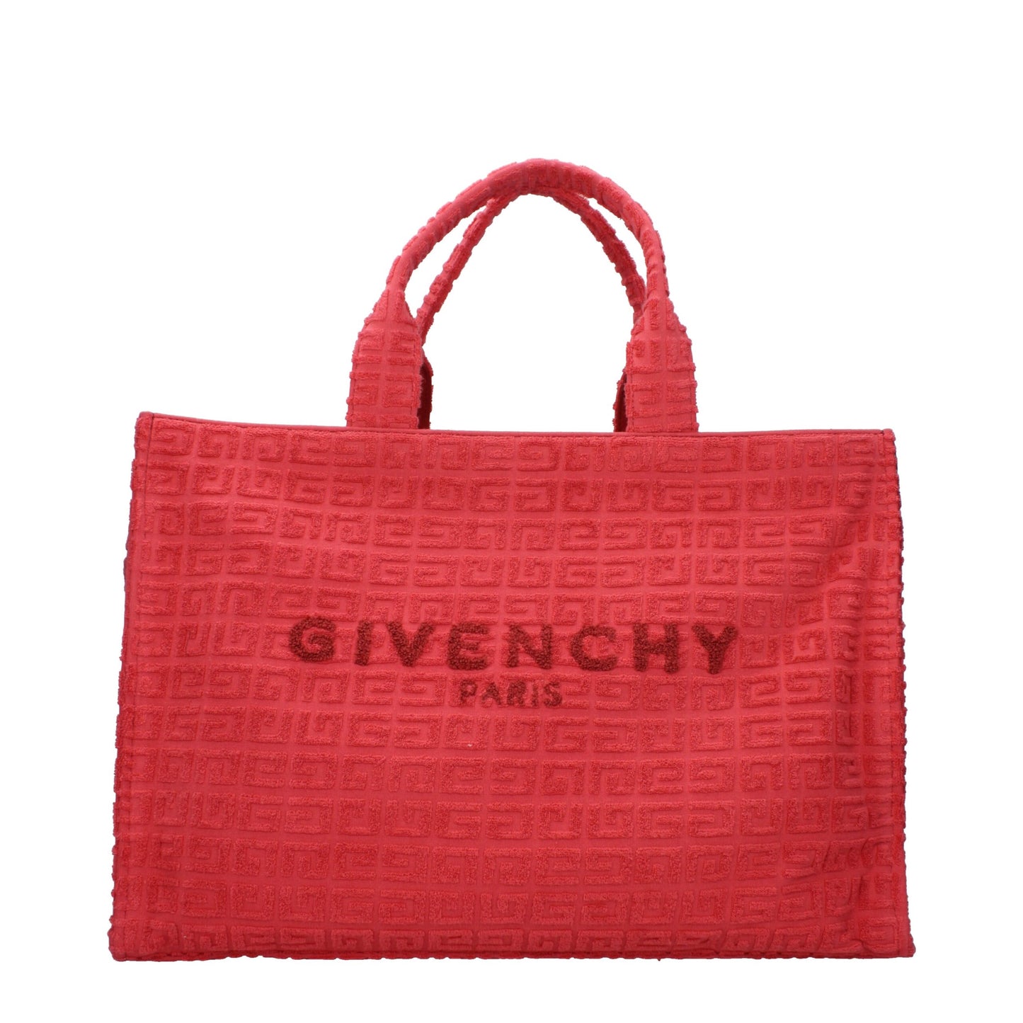Givenchy Red Fabric Handbag