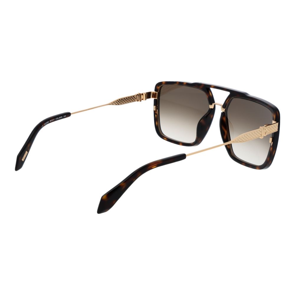 Just Cavalli Brown Metal Sunglasses