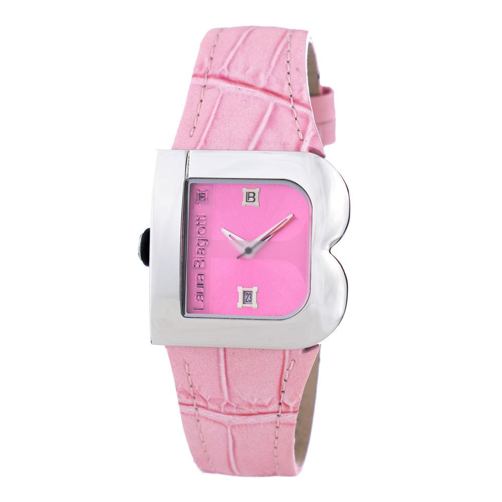 Laura Biagiotti Multicolor Leather Dress Watch