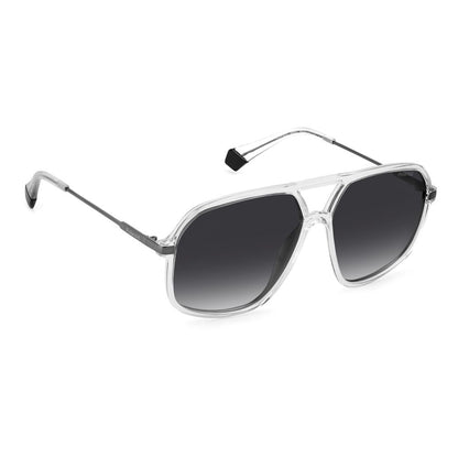 Polaroid Transparent Plastic Sunglasses