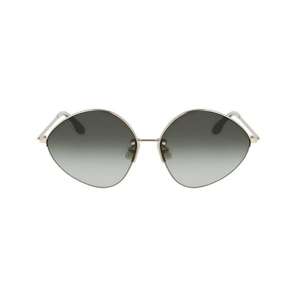 Victoria Beckham Gold Metal Sunglasses
