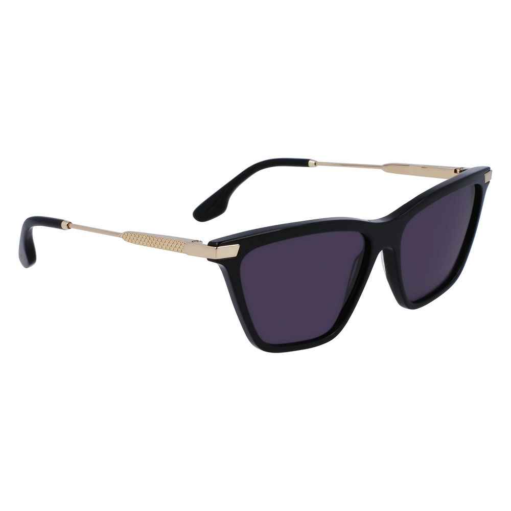 Victoria Beckham Black Acetate Sunglasses