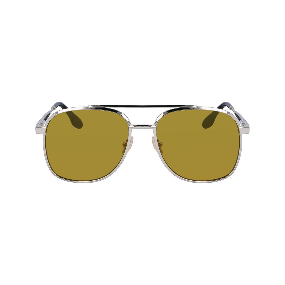 Victoria Beckham Gray Metal Sunglasses