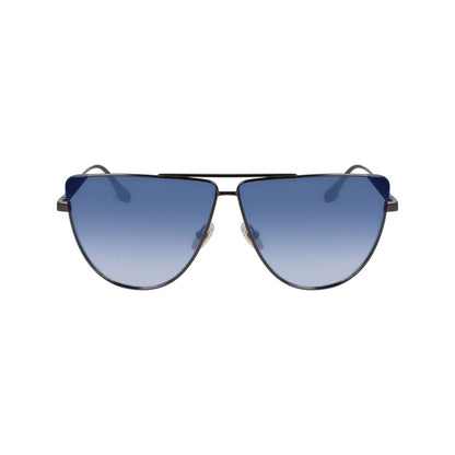Victoria Beckham Blue Metal Sunglasses