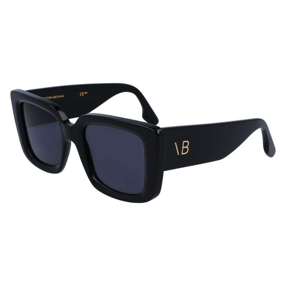 Victoria Beckham Black Acetate Sunglasses