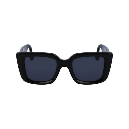 Victoria Beckham Black Acetate Sunglasses
