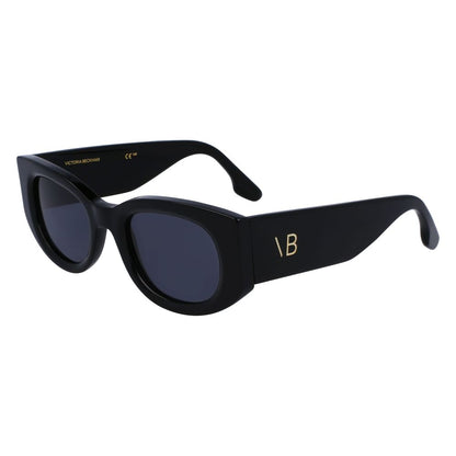 Victoria Beckham Black Acetate Sunglasses