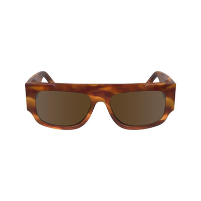 Victoria Beckham Brown Acetate Sunglasses