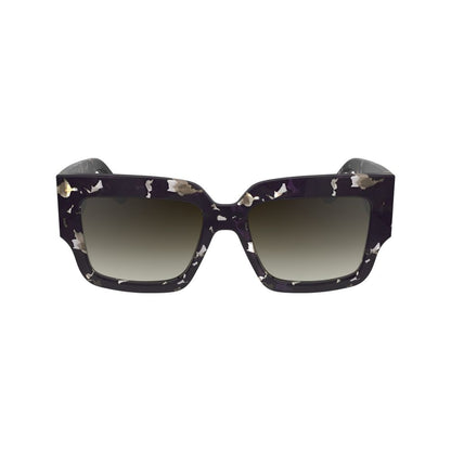 Victoria Beckham Black Acetate Sunglasses