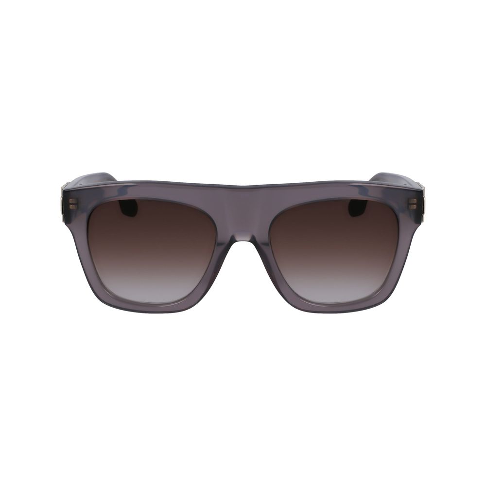 Victoria Beckham White Acetate Sunglasses