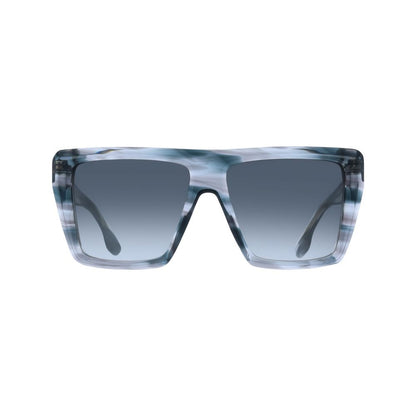 Victoria Beckham Gray Acetate Sunglasses
