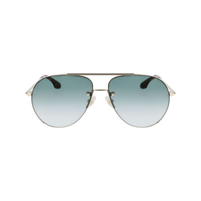 Victoria Beckham Gold Metal Sunglasses