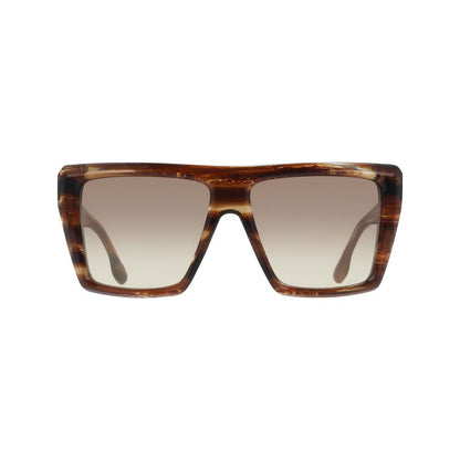 Victoria Beckham Brown Acetate Sunglasses