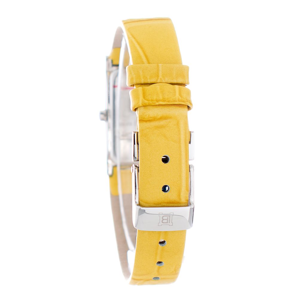 Laura Biagiotti Bicolor Leather Dress Watch