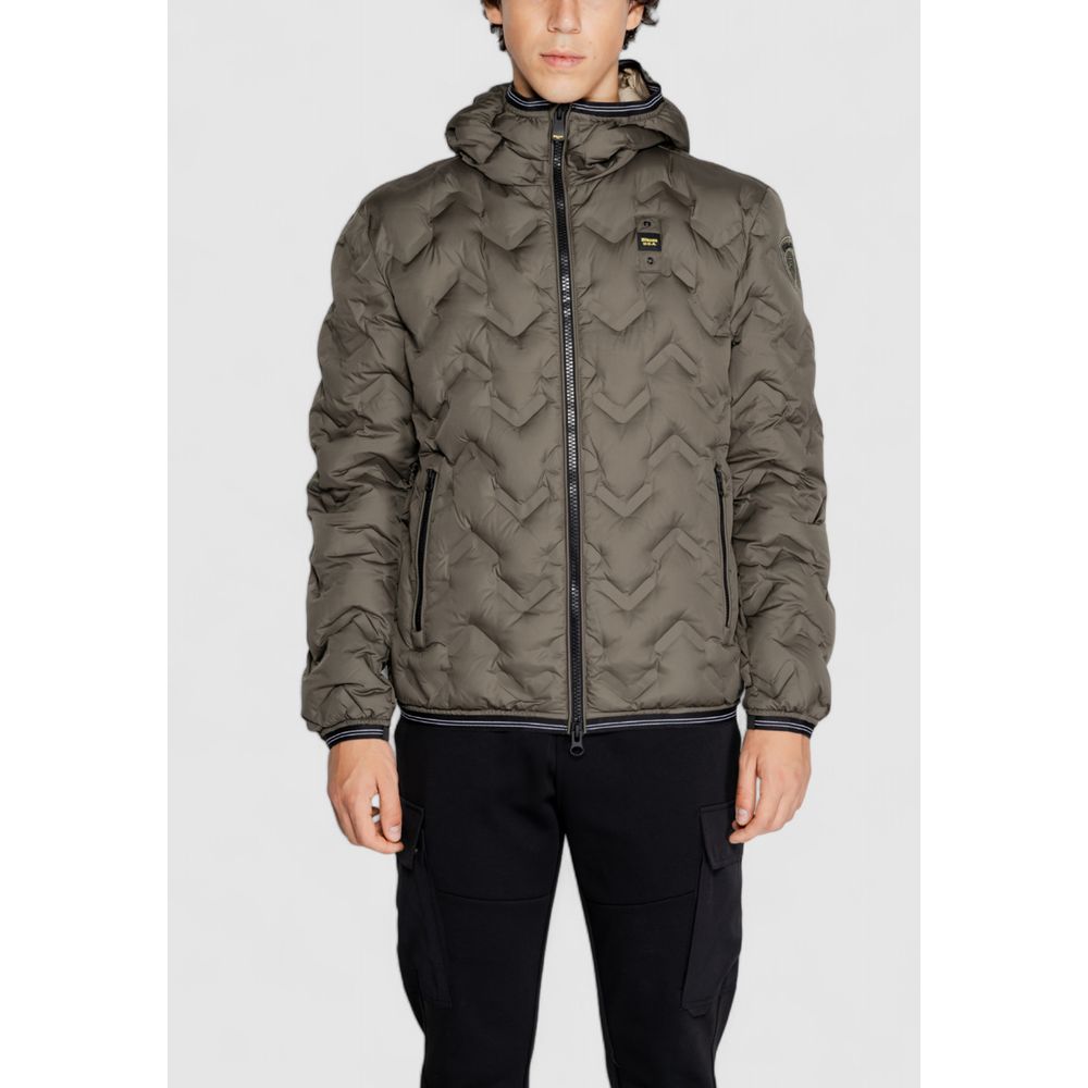 Blauer Green Polyethylene Full-Length Jacket