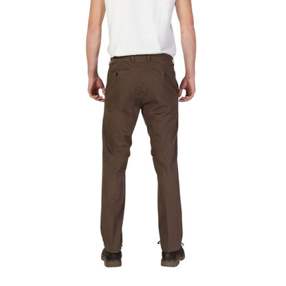 Borghese Brown Cotton Skinny Pants