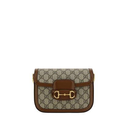 Gucci Brown Polyethylene Handbag