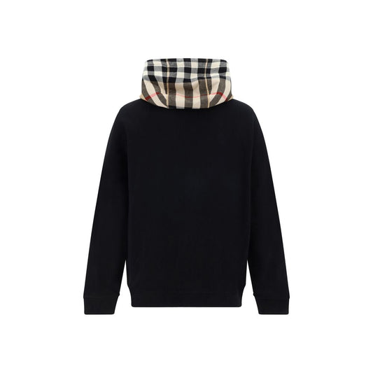 Burberry Black Cotton Sweatshirt