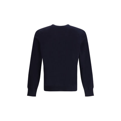Brunello Cucinelli Blue Cotton Sweatshirt