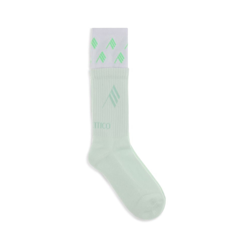 The Attico Bicolor Cotton Socks
