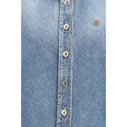 The Attico Blue Denim Shirt