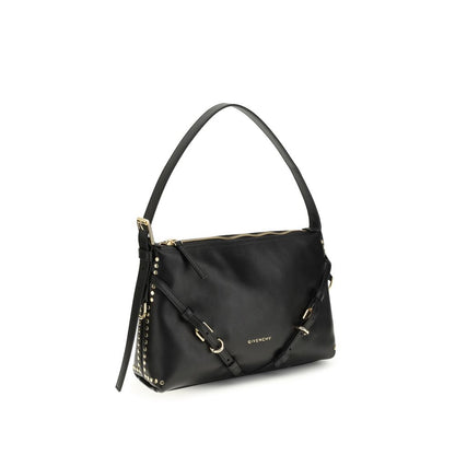Givenchy Black Calf Leather Bos Taurus Shoulder Bag