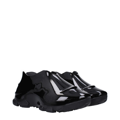 Givenchy Black Cotton Low Top Sneakers