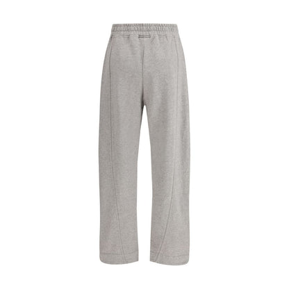 Ganni Gray Cotton Casual Pants
