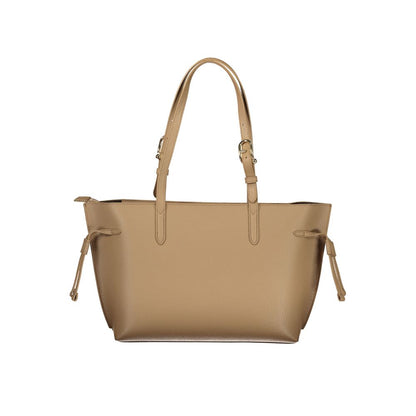 Furla Marrone Leather Women Handbag
