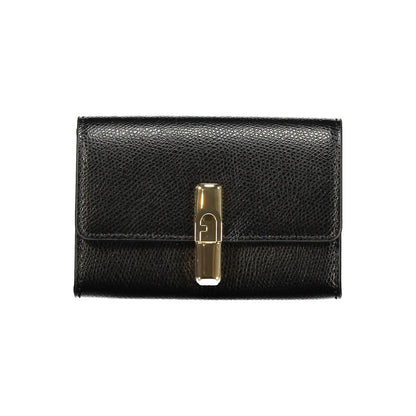 Furla Nero Leather Women Wallet