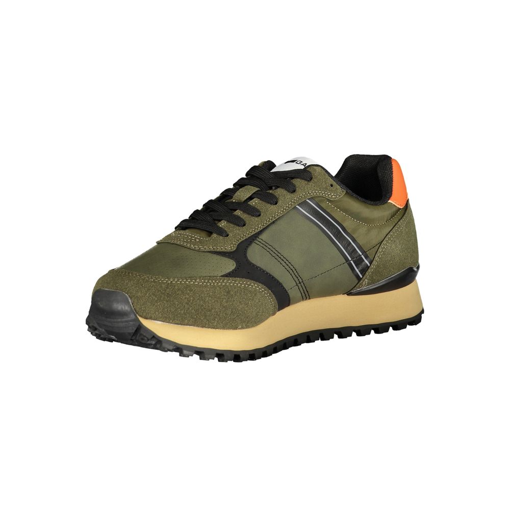 Gas Verde Poliestere Men Sneaker