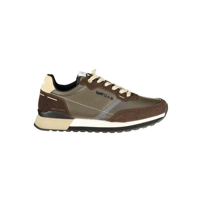 Gas Marrone Poliuretano Men Sneaker