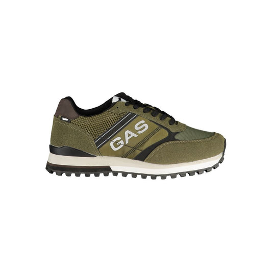 Gas Verde Poliuretano Mens Sneaker