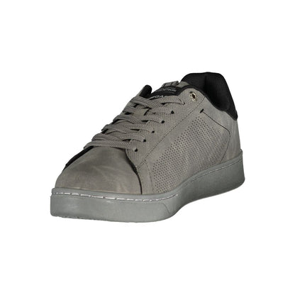Gas Grigio Polyurethane Men Sneaker